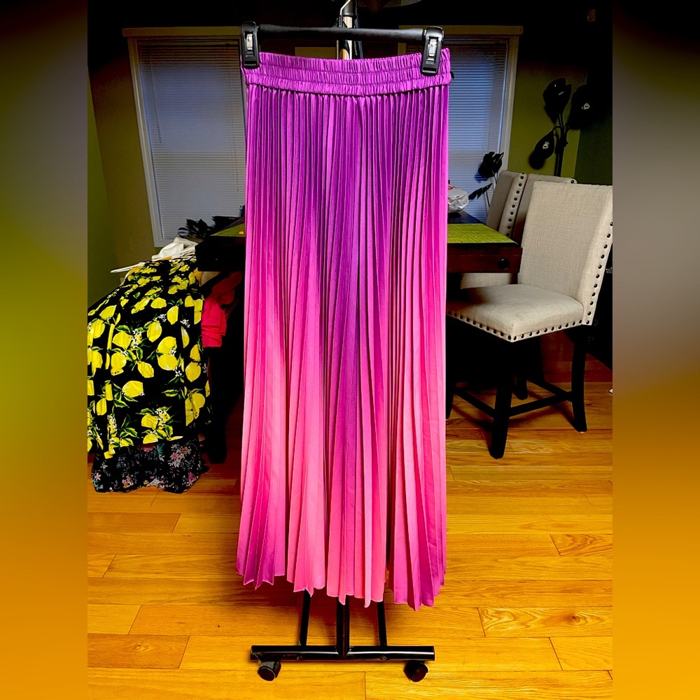 Pleated pants skirts